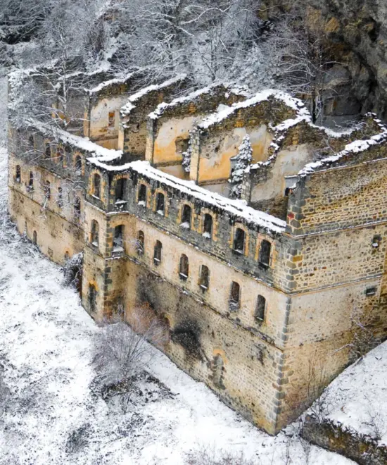 Trabzon'da gezilecek yerler: Vazelon Manastırı